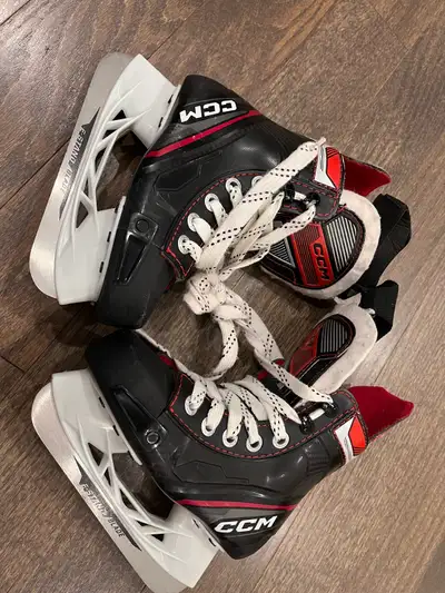 CCM Youth Ice Hockey Skates – Size 8, View more