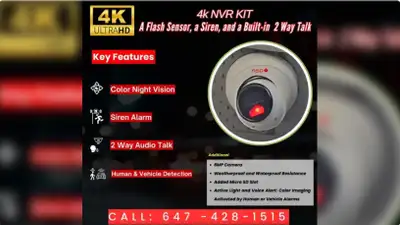 "24/7 Protection with Smart CCTV Cameras", View more