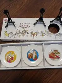 Mini Japanese Collectibles! Mini Plate set!