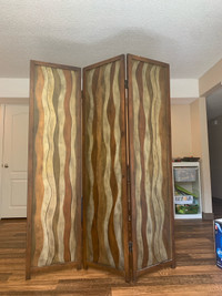 Trifold Room Divider/Privacy Screen