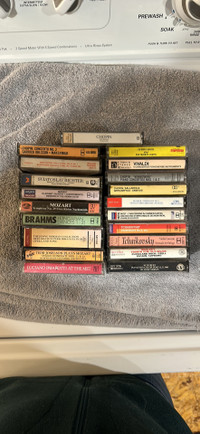Classical Cassette Tapes Set Of 21 Tapes