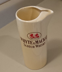 Vintage Whyte & Mackay Blended Scotch Ceramic Pitcher