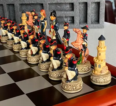 British Army Collectors chess game Unique, may not be another one like this Absolutely stunning item...