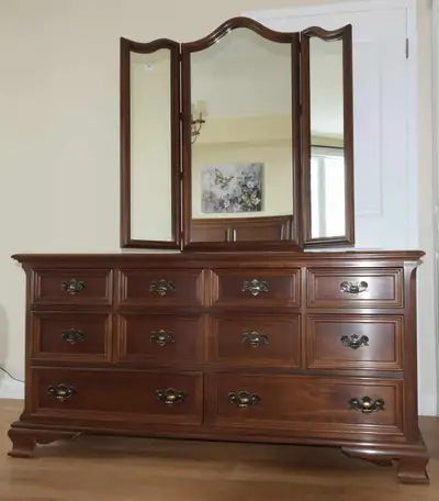 Gibbard Solid Cherry Dresser with Mirror, View more