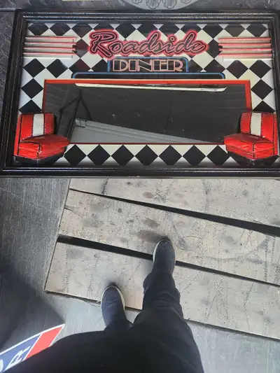 Roadside Diner Mirror 27x18, View more