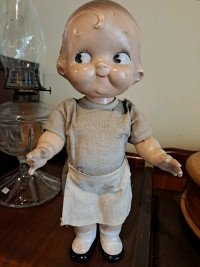 Antique Horsman Campbell's Soup 12" Composition doll 1930-1940