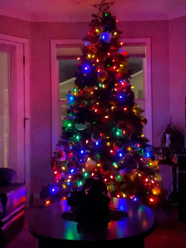 Unlit Artificial 7.5 Foot Christmas Tree