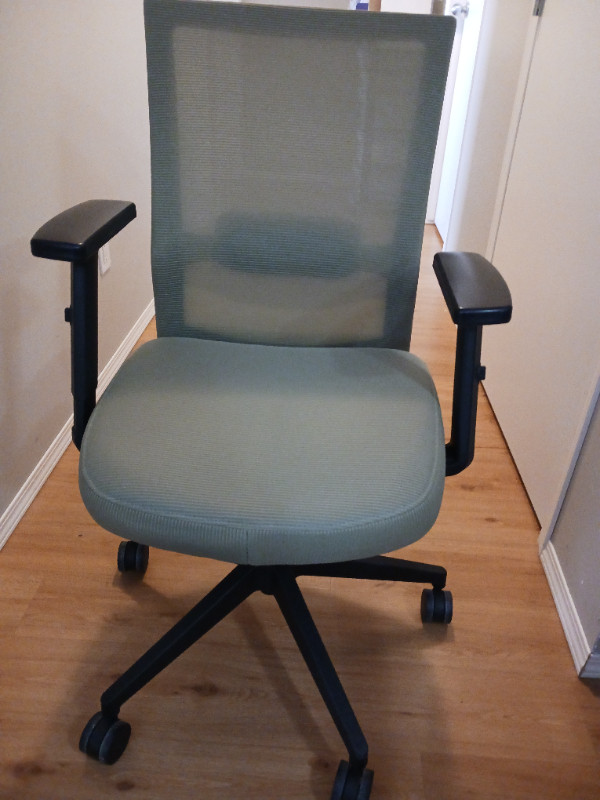 Green Office Chair $90.00 in Chairs & Recliners in Edmonton