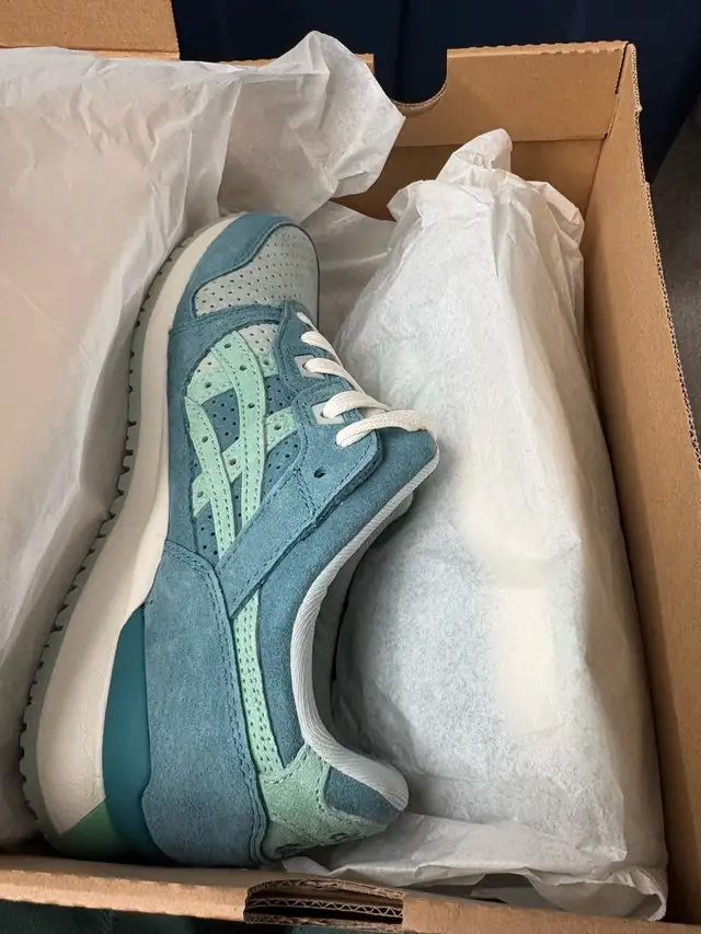 Asics Gel Lyte 3 III OG Kadomatsu Seafoam shoes, size 5, 6.5 in Men's Shoes in Ottawa - Image 4