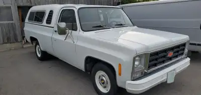 1979 Chevrolet C10 Squarebody pickup in an unmodified and unmolested condition. This is the last yea...