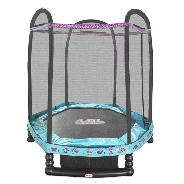 L.O.L. Surprise! 7 ft Enclosed Trampoline with Safety Net in Other in Mississauga / Peel Region