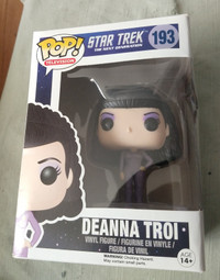 Vintage Deanna Troi figure, Funko, Star Trek Next Generation