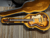 Rare Vintage 1961 German Broadway Model 1846 Guitar+Takamine HSC