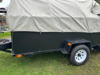 Covered trailer 5x9
