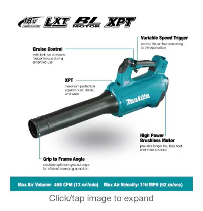 Makita Leaf Blower, View more