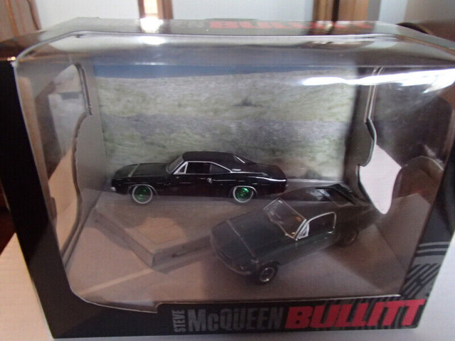 1:64 Greenlight Steve McQueen Diorama Green Machine Charger in Toys & Games in Sarnia - Image 2