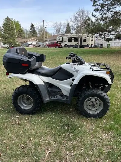 2009 Honda Quad 2123km Power steering Electric shift Storage box Excellent condition Reason for sell...