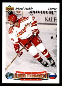 ALEXEI YASHIN … 1991-92 Upper Deck … ONLY ROOKIE CARD … Ungraded