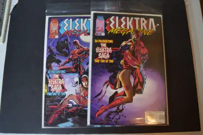 Marvel comics Elektra megazine 1,2, View more