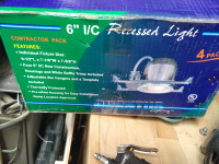 6" IC Rescesssed Pot Lights