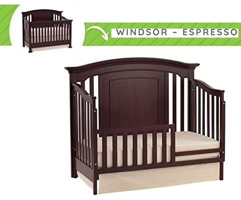 Baby Caché Windsor Crib and dou- Espresso in Cribs in Peterborough - Image 2