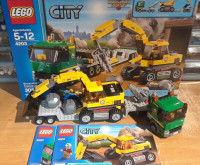 Lego City 4203 Excavation transport