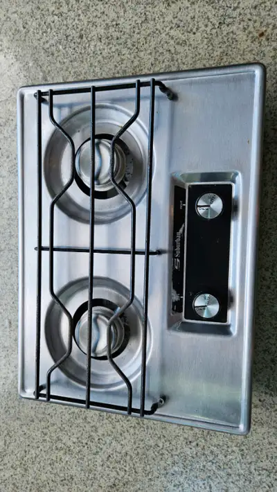 Poele Suburban 2 ronds au propane pour VR (ou autre) usagé Fonctionne très bien