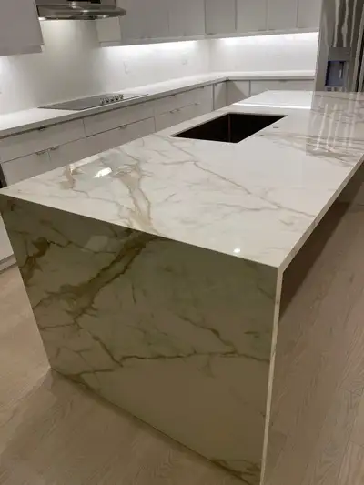 ⭐Luxury Quartz Kitchen Countertops – Modern Designs, View more