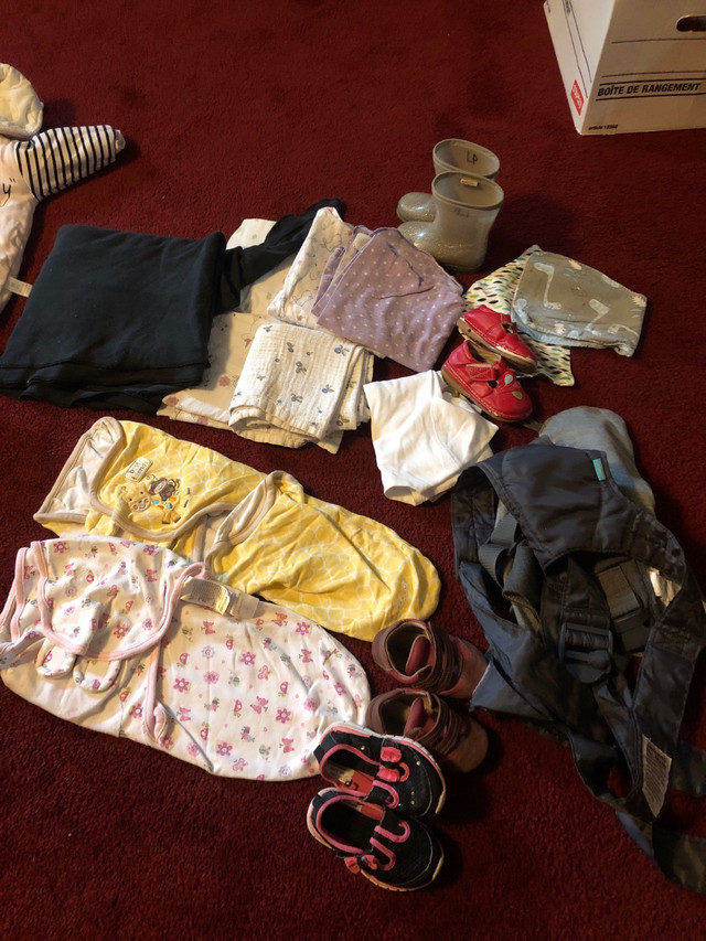Infant stuff- winter suit/boots,blankets in Clothing - 3-6 Months in Edmonton - Image 2
