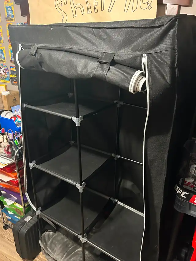 Portable wardrobe - easy assembly in Dressers & Wardrobes in St. John's - Image 2