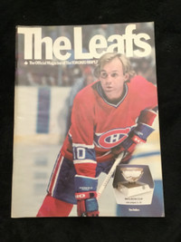 Magazine the leafs 1980