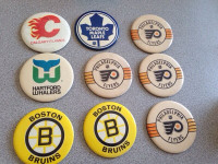 NHL 60's-70's pins