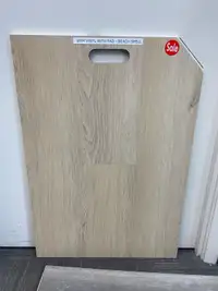 Vinyl flooring with Pad  -$1.99 sqft 