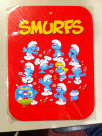 Smurfs - New Vintage Smurf Big Wall Sign (Smurf Gang), View more