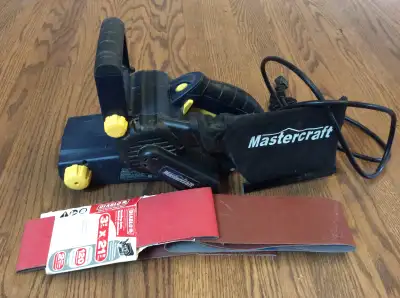 Mastercraft corded Belt Sander, 3x21", View more
