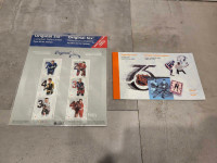 Canada Post hockey mint stamps - 75th year of NHL and top D 