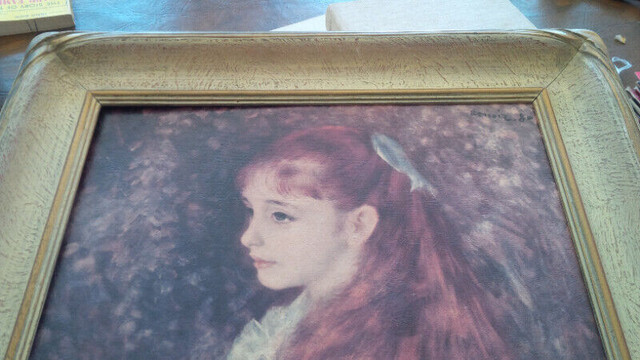 Pierre Auguste Renoir, Art Print Repro on Board Beautiful Frame in Arts & Collectibles in Stratford - Image 2