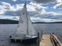 1972 O'Day 19 Mariner Sailboat / Voilier