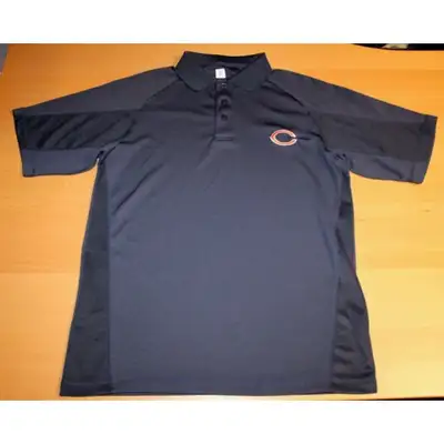 NFL Football Chicago Bears Short Sleeve Golf Polo Shirt Medium, View more