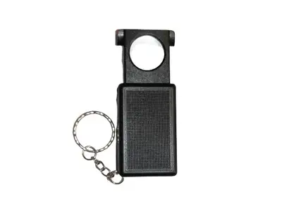 Petite loupe pour monnaie, timbre et collectionneur Loupe avec une lumière D.E.L. très compacte, fac...