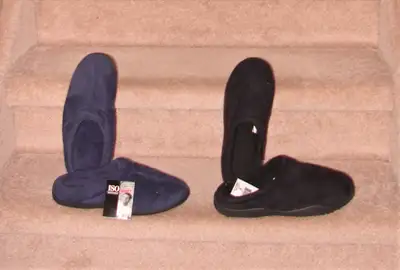 New Men's Slippers - sz M and L (Isotoner), View more