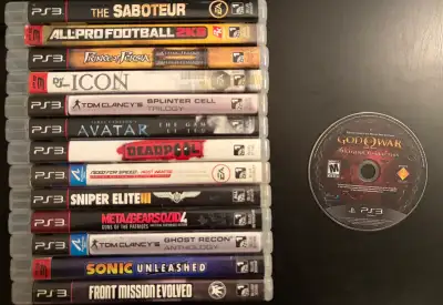 PS3 Games (prices in description), View more