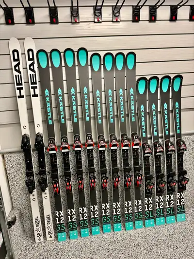 Kastle Race Skis and Head Race Skis, View more