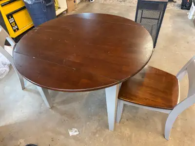 Kitchen table and 2 chairs, View more