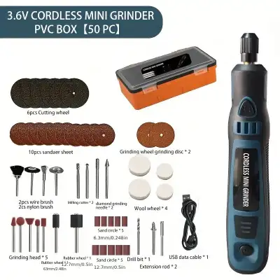 Mini Electric Grinder Set USB Rechargeable, View more