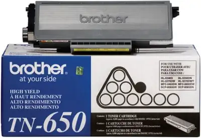 Brother TN580 / TN650 – Cartouche de toner noire compatible, View more