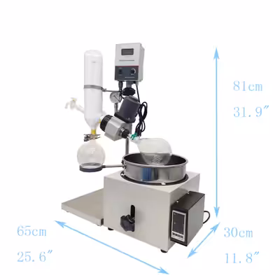 Item number -(220490) 110V 2L Rotary Evaporator Lab Equipment A rotary evaporator is a device used i...