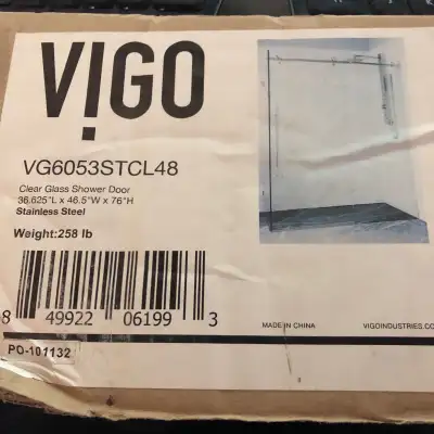 VIGO Clear Glass Shower, View more