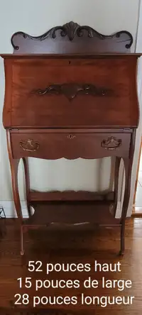 meuble secrétaire antique