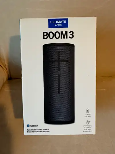 Portable Waterproof Bluetooth Speaker: Boom 3, View more